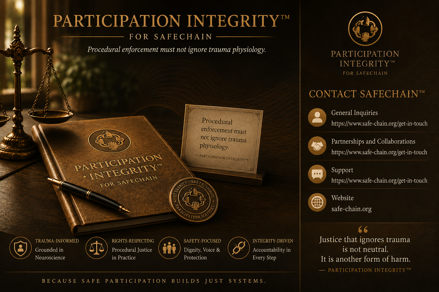 Safeguarding, Trauma, Coercive Control &amp; Participation Integrity