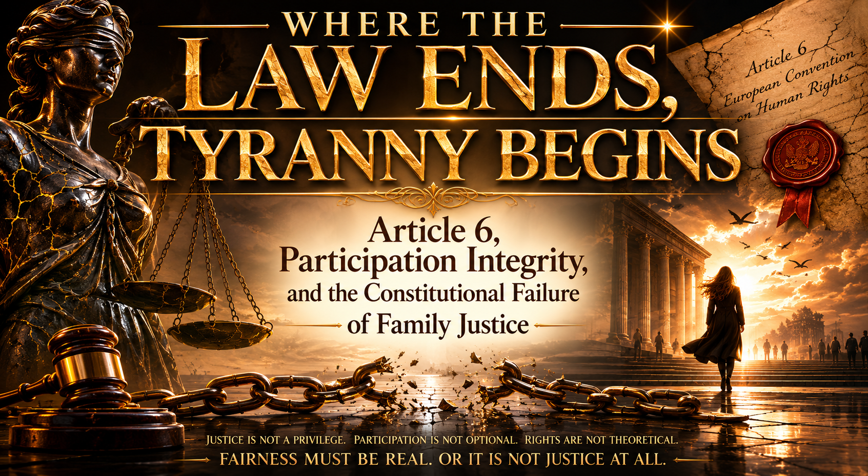 WHERE THE LAW ENDS, TYRANNY BEGINS