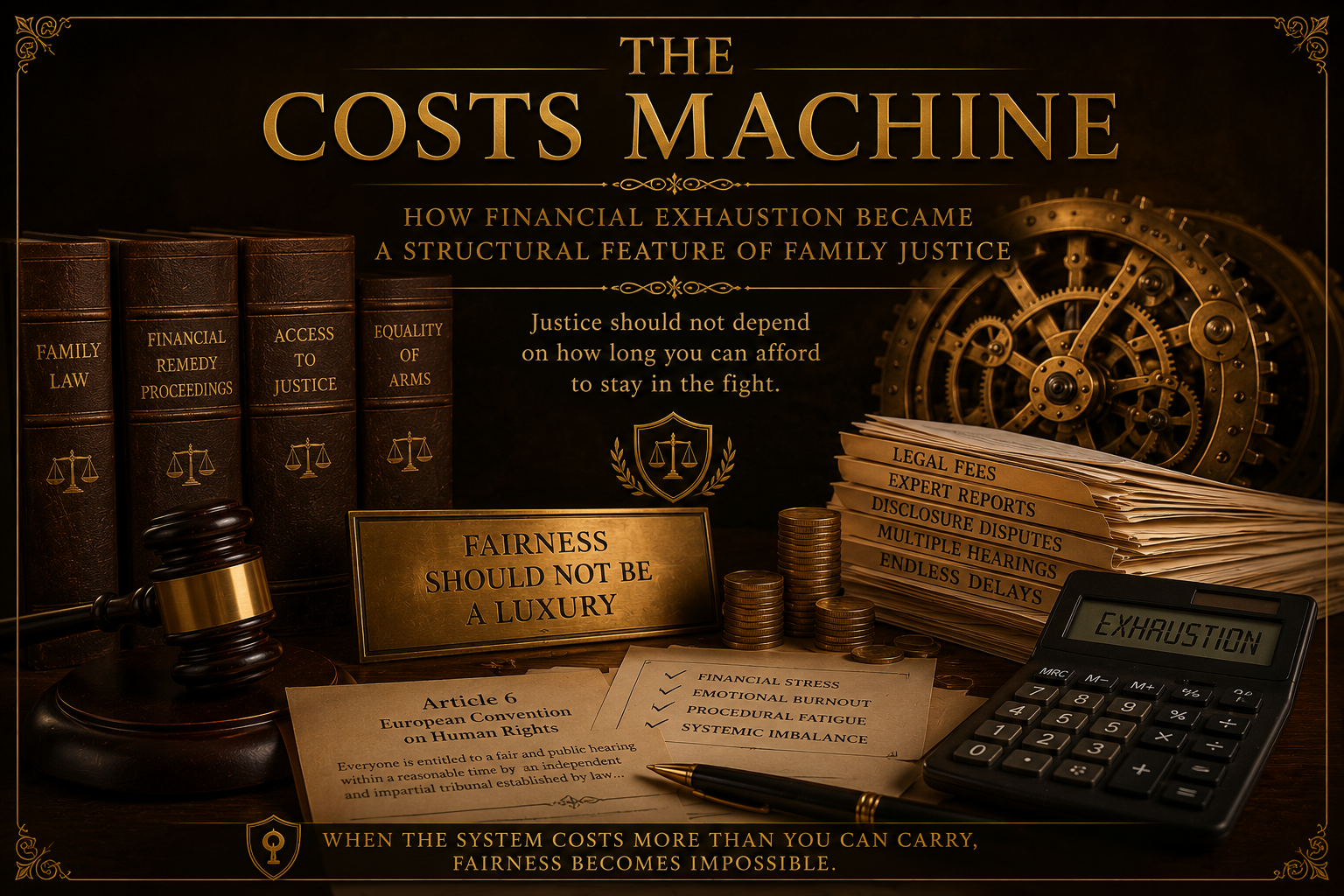 THE COSTS MACHINE