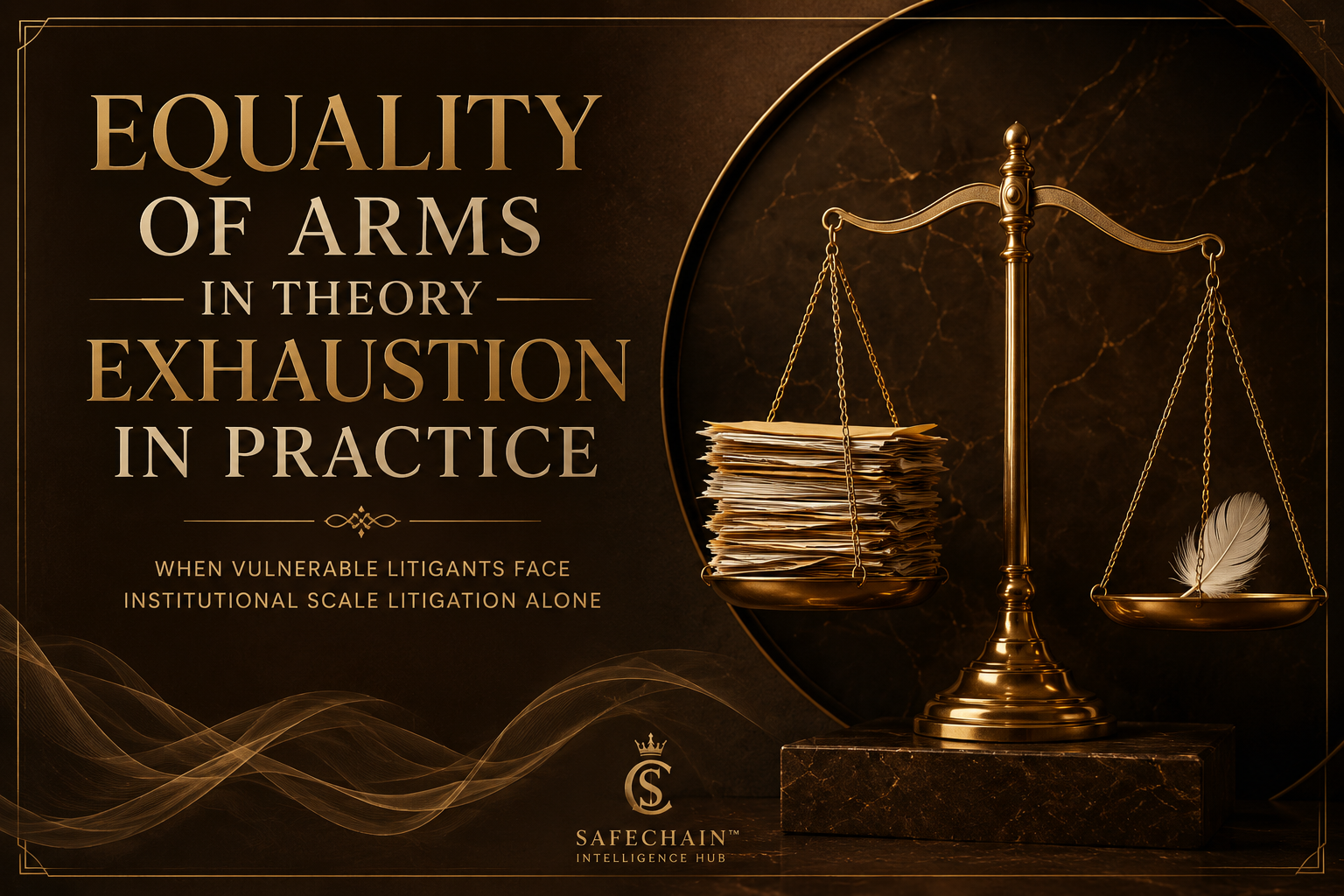 EQUALITY OF ARMS IN THEORY — EXHAUSTION IN PRACTICE