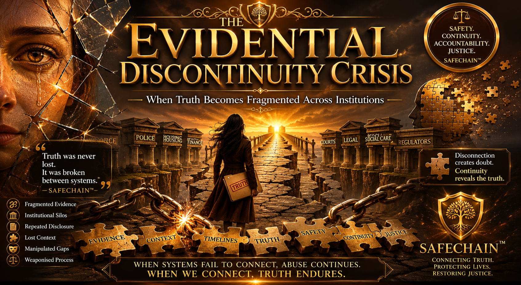 THE EVIDENTIAL DISCONTINUITY CRISIS