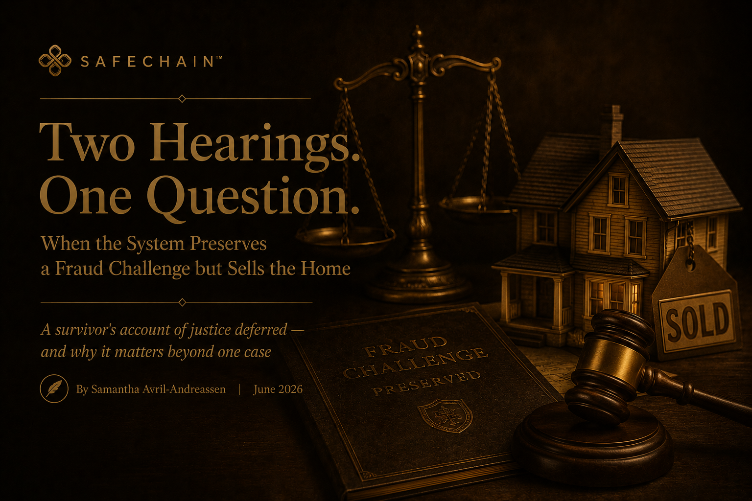 Two Hearings. One Question.
