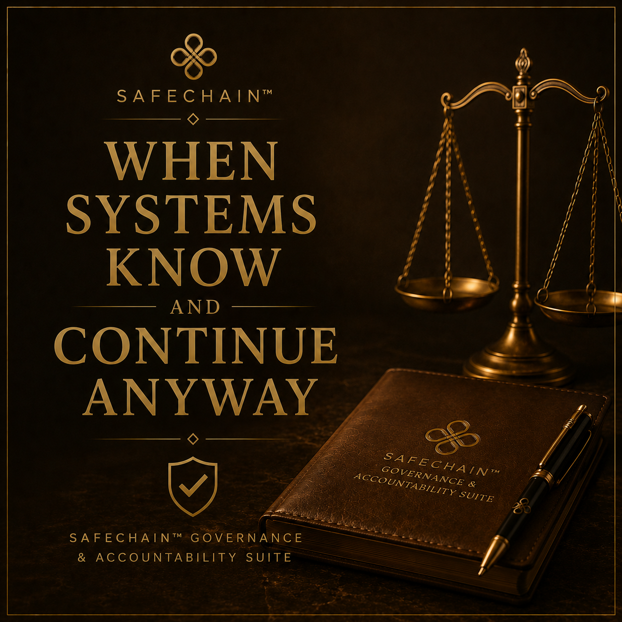 When Systems Know and Continue Anyway