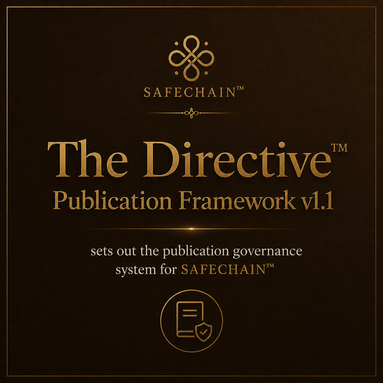 Publication Framework v1.1