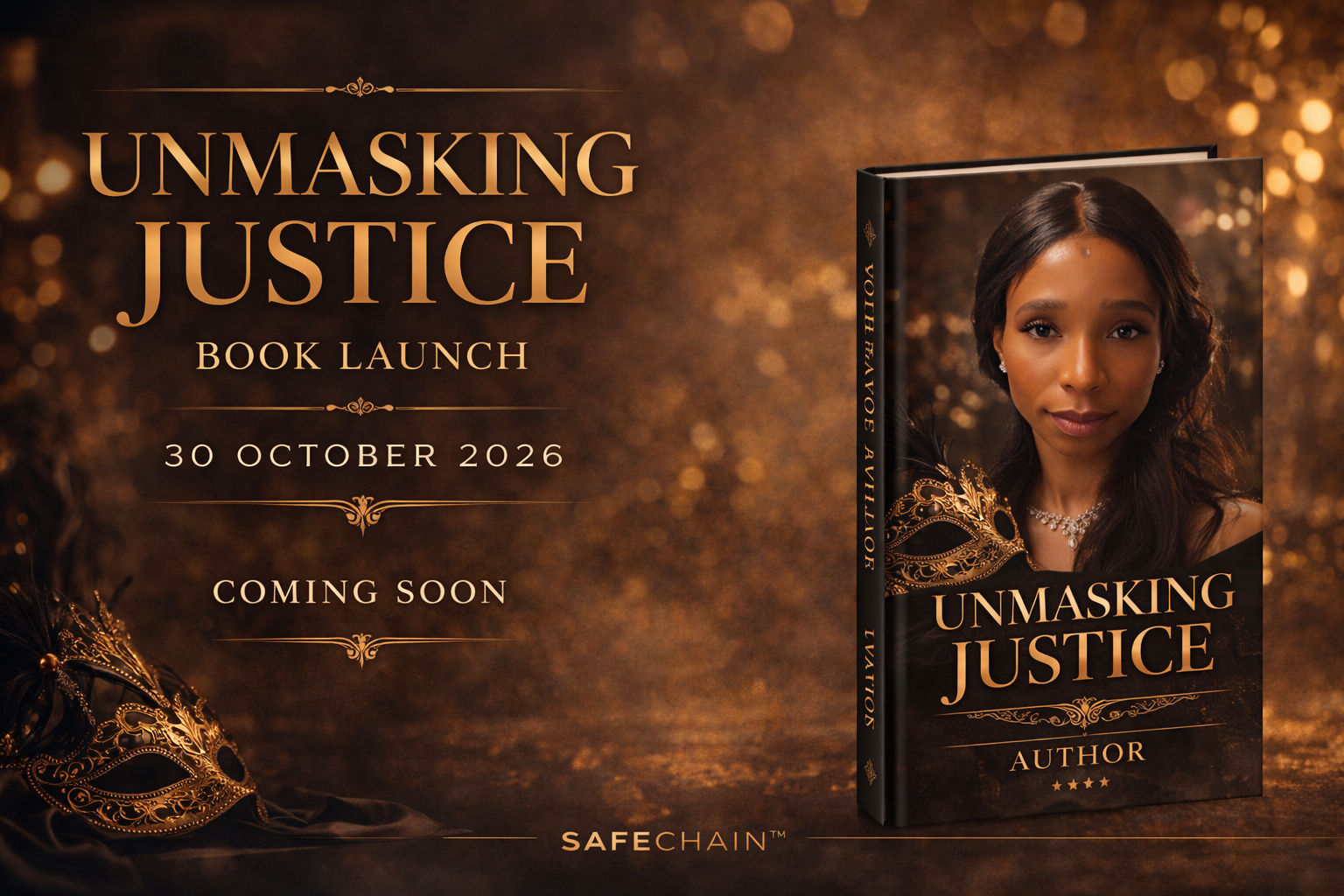 unmasking Justice Book Launch