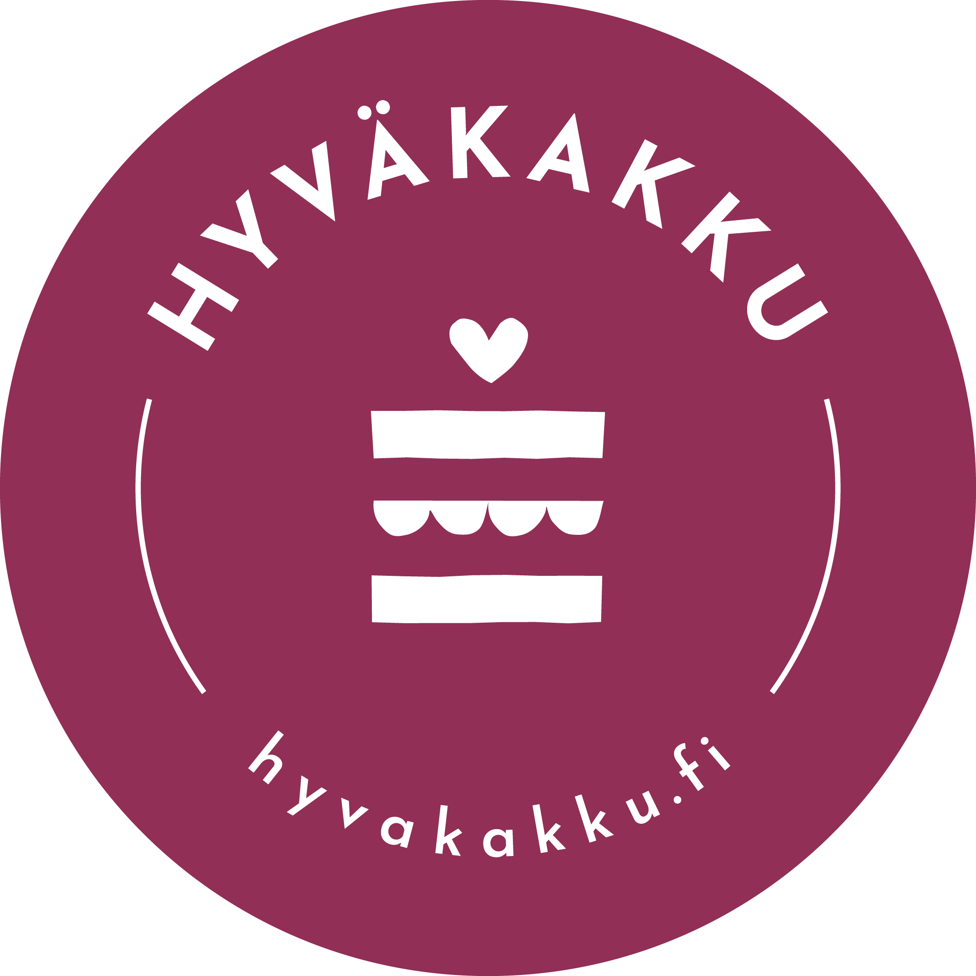 Punainen pyöreä etikettiteksti, jossa lukee ' tämä väkäkku' ja alapuolella web-osoite 'hkykaku.ufu'.