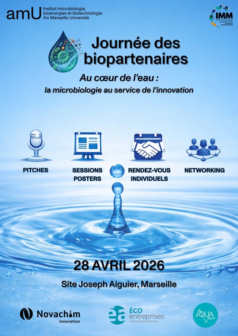 💧 Au cœur de l’eau : la microbiologie au service de l’innovation - Appel à Manifestation d’Intérêt