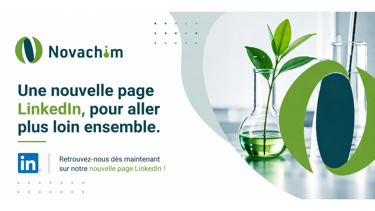 Novachim ouvre une nouvelle page LinkedIn
