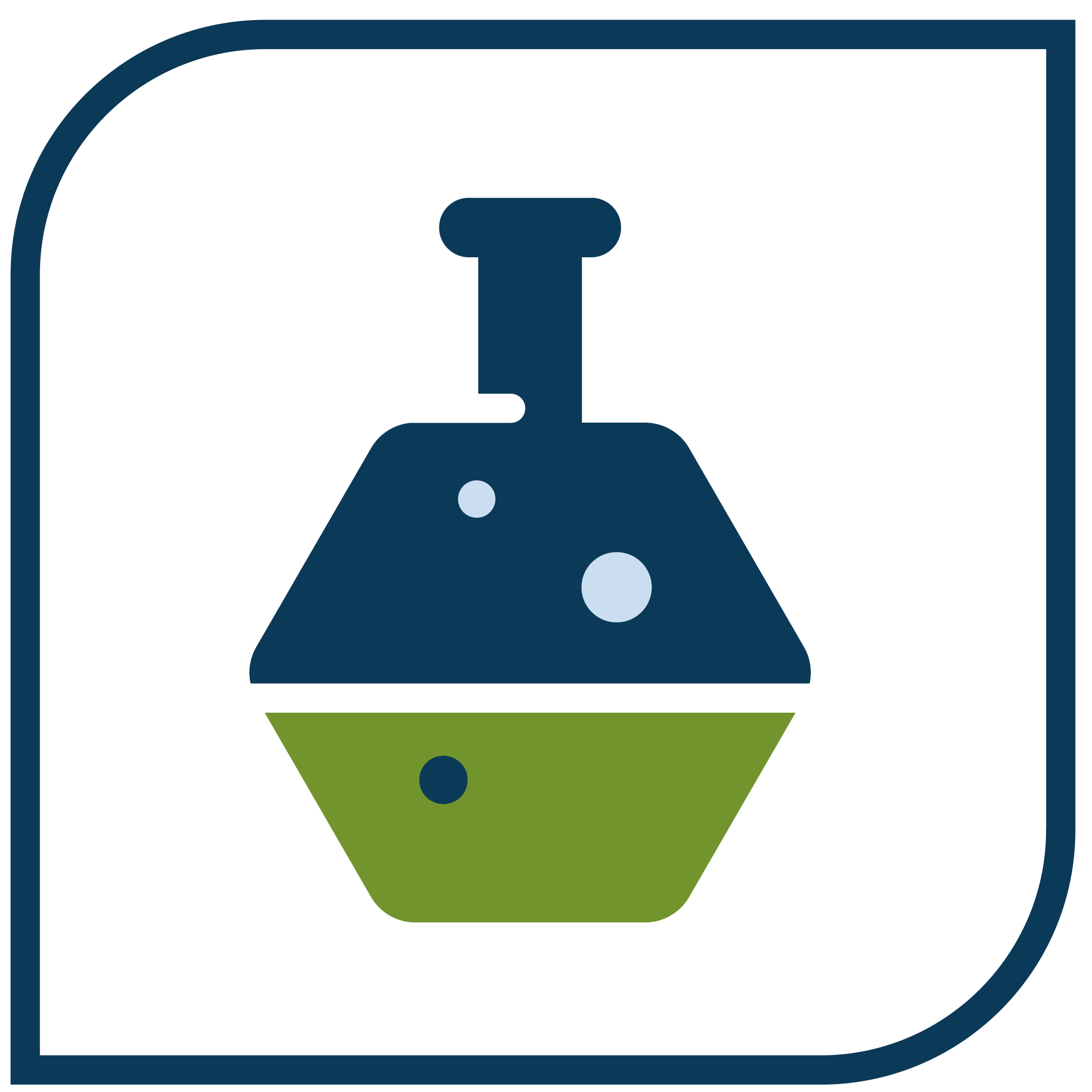 Icone représentant une plante verte émergeant de la terre