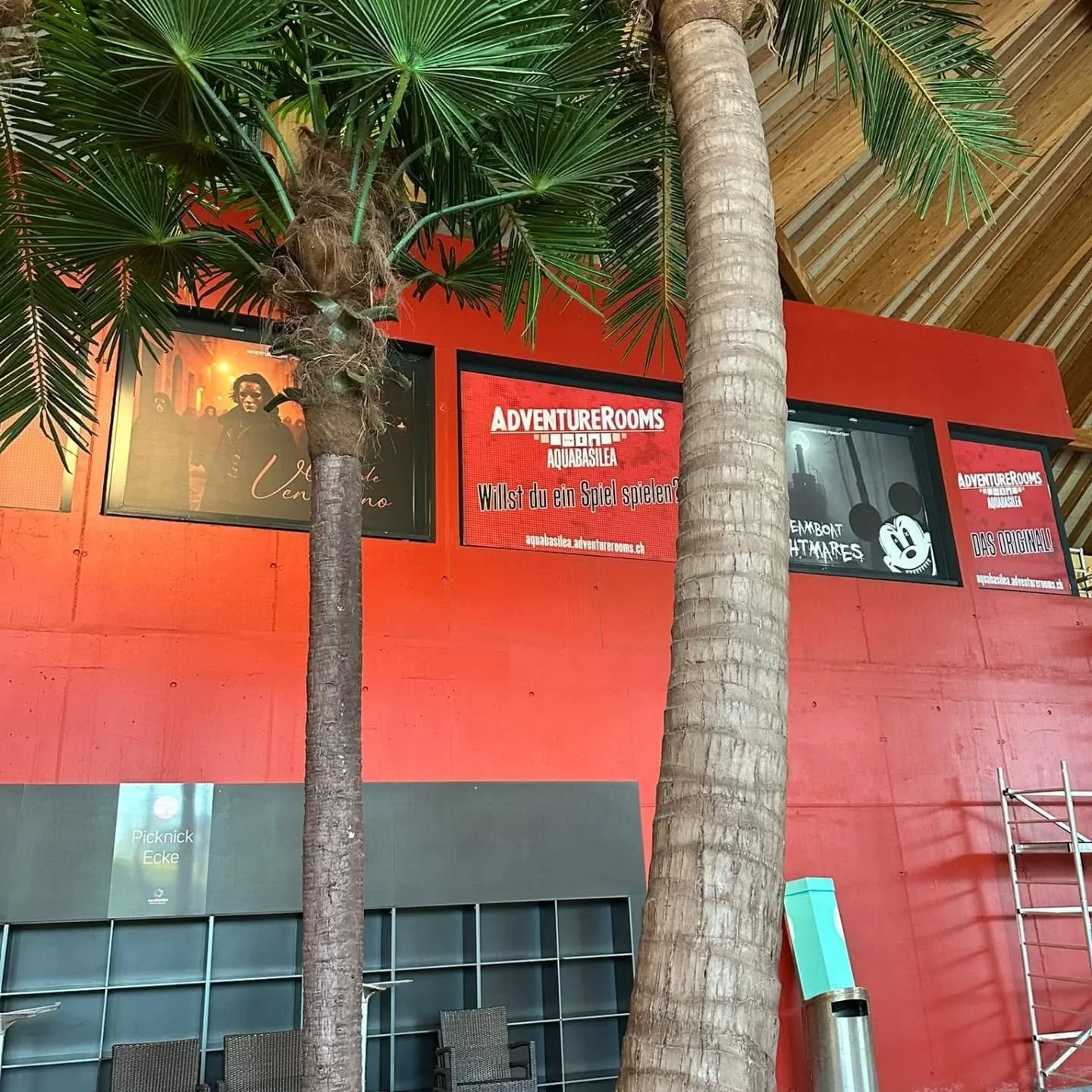 Hier entstehen die neuen AdventureRooms AquaBasilea – wir freuen uns schon jetzt, euch bald bei uns begrüssen zu dürfen und gemeinsam spannende Abenteuer zu erleben! 🗝️🔒✨
#adventurerooms #aquabasilea #escaperoom #basel #comingsoon
