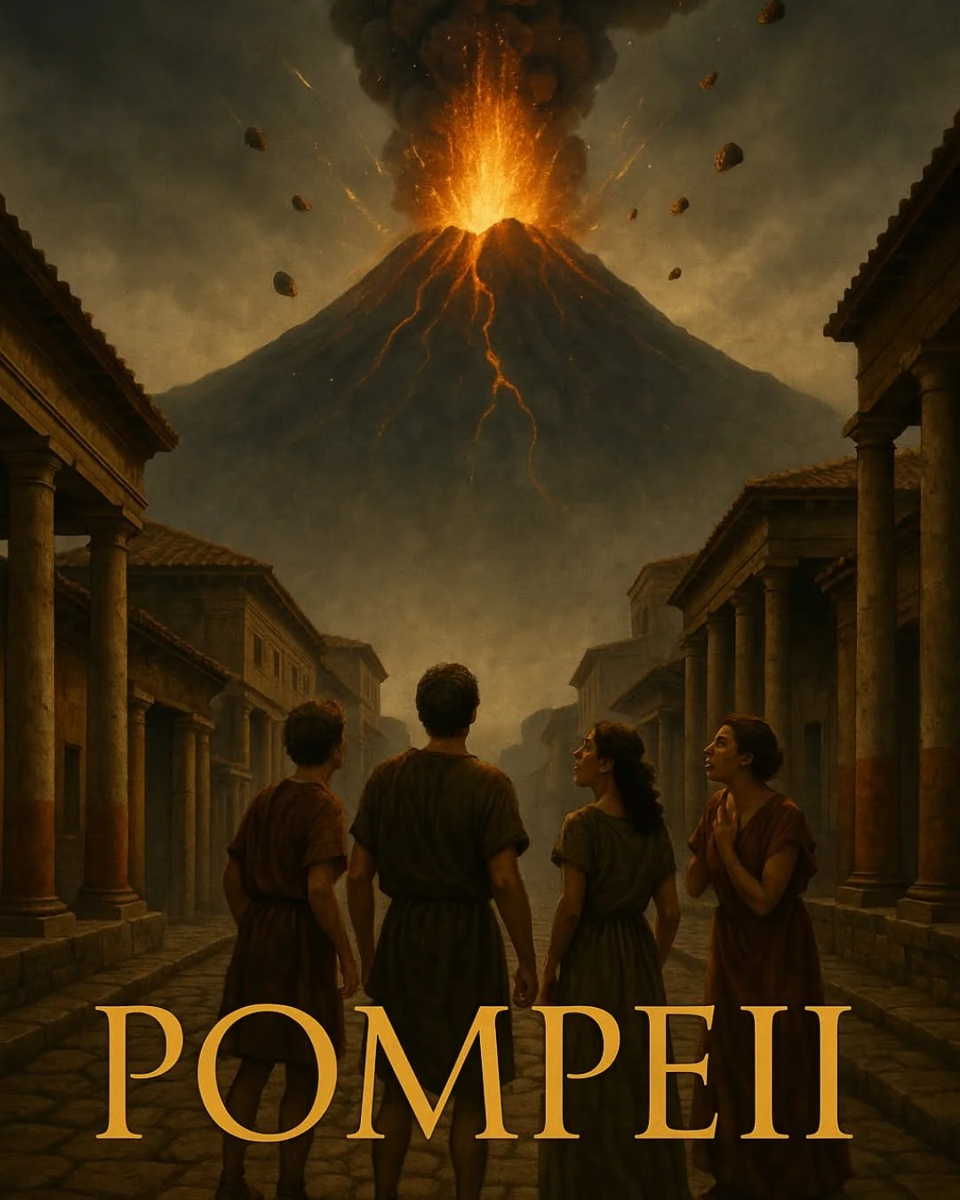 Pompeii 🏛️
Die Erde bebt, Mauern reißen, der Himmel verdunkelt sich – der Vesuv ist ausgebrochen! 🌋🔥
Ihr seid in der prachtvollen Villa des einflussreichen Lucius Valerius Rufus gefangen.
Rauch, Asche und Flammen rücken nähe