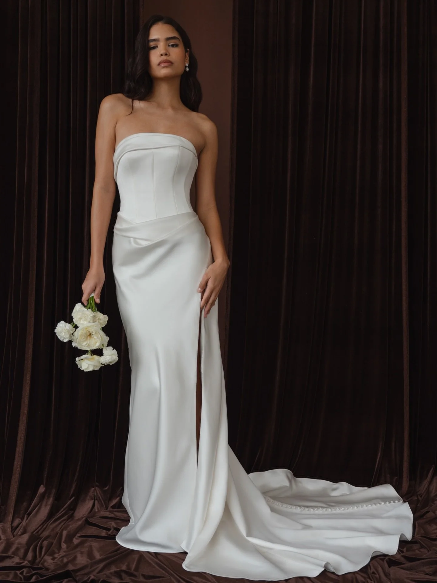 Nia embodies timeless elegance with a modern twist, By @jennyyoonyc. Book an appointment with Always You today to fall in love with the beautiful Nia 🕊️