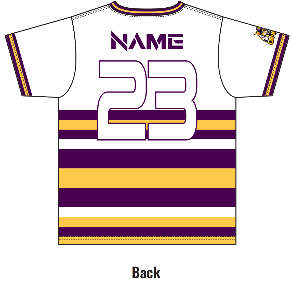 Dingos Jersey Home Back.png