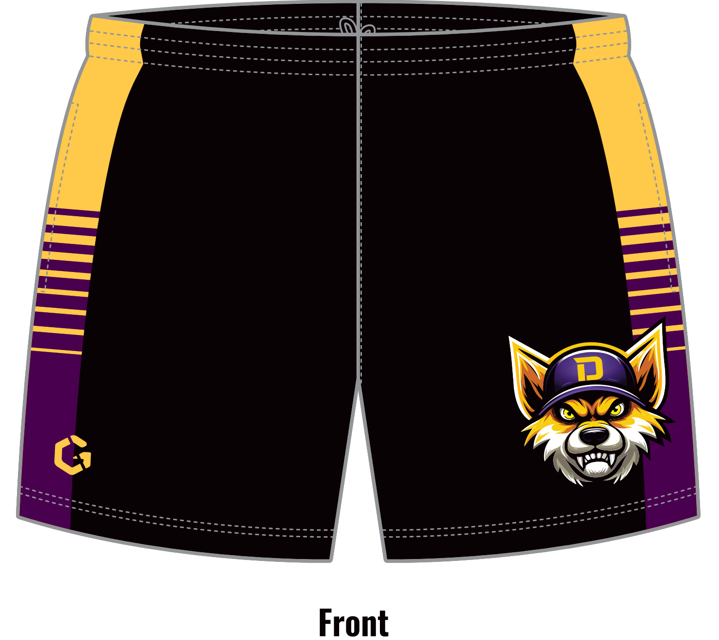 Dingos Shorts Front.png