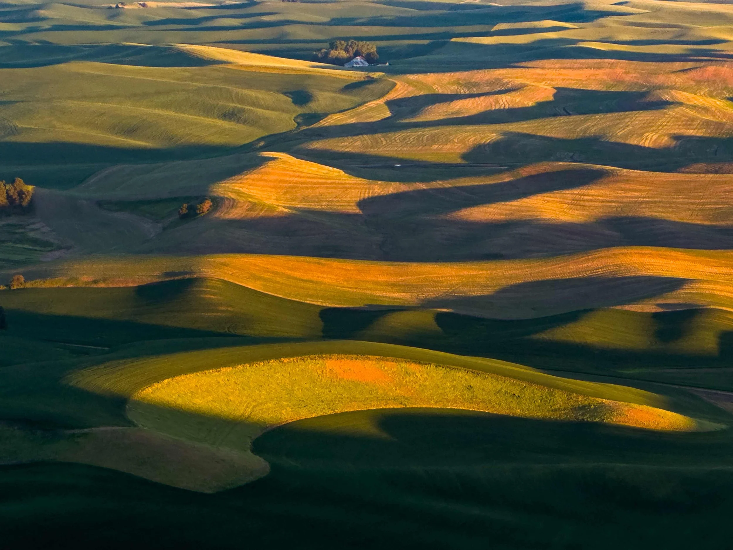 sunset from Steptoe Butte