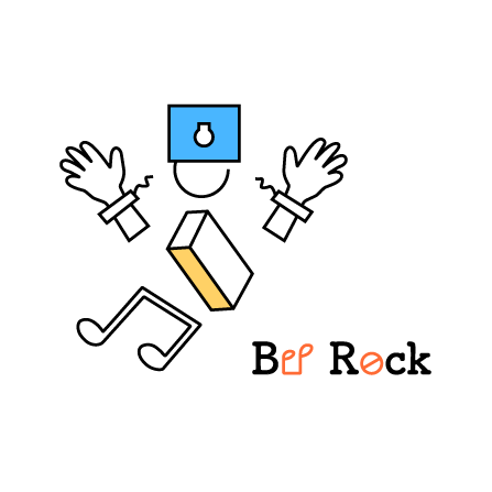 Bu+Block(ブロック)+Lock(南京錠)+Rock(ロックミュージック)+🚫