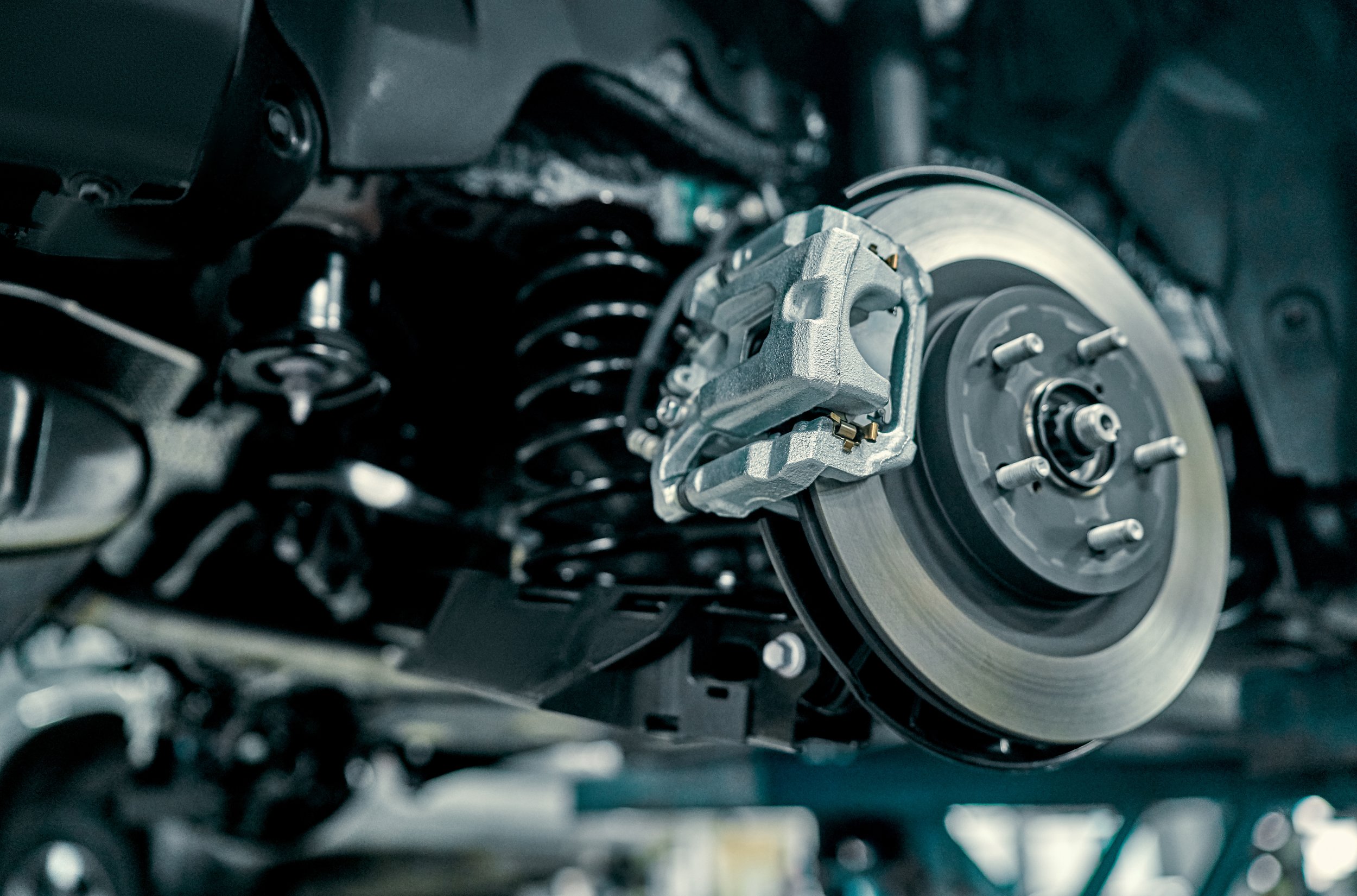 High-capacity bearings for compact brake actuators
