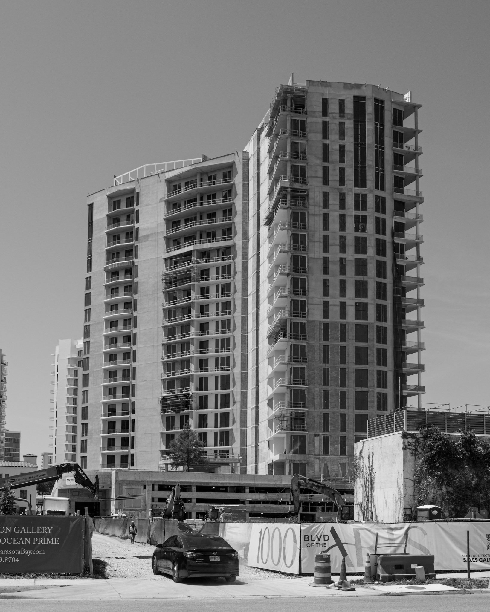 We fix scratched glass in new and old condo buildings in SW Florida