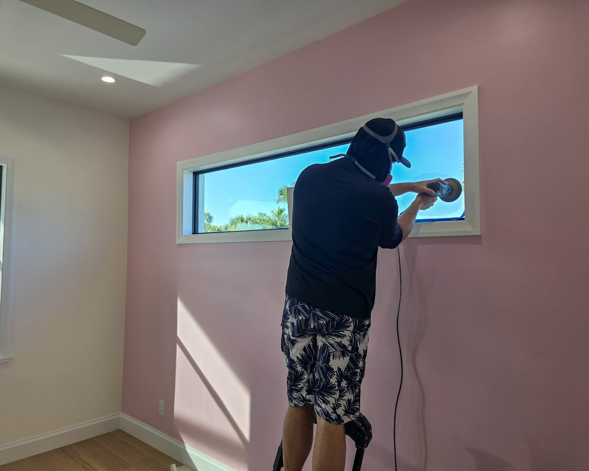 New construction impact window scratch removal at Woodland Preserve Parrish — Glass Restoration Inc. artisan scratch removal specialists serving Kolter Homes communities in Manatee County