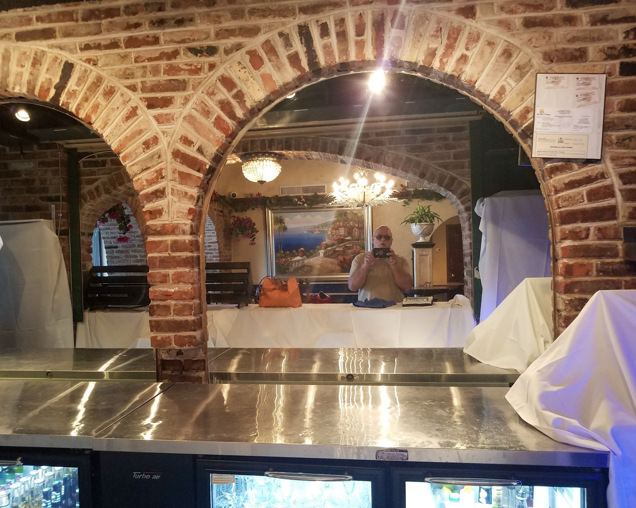 restoration on mirrors can be done with extreme caution and heat management.