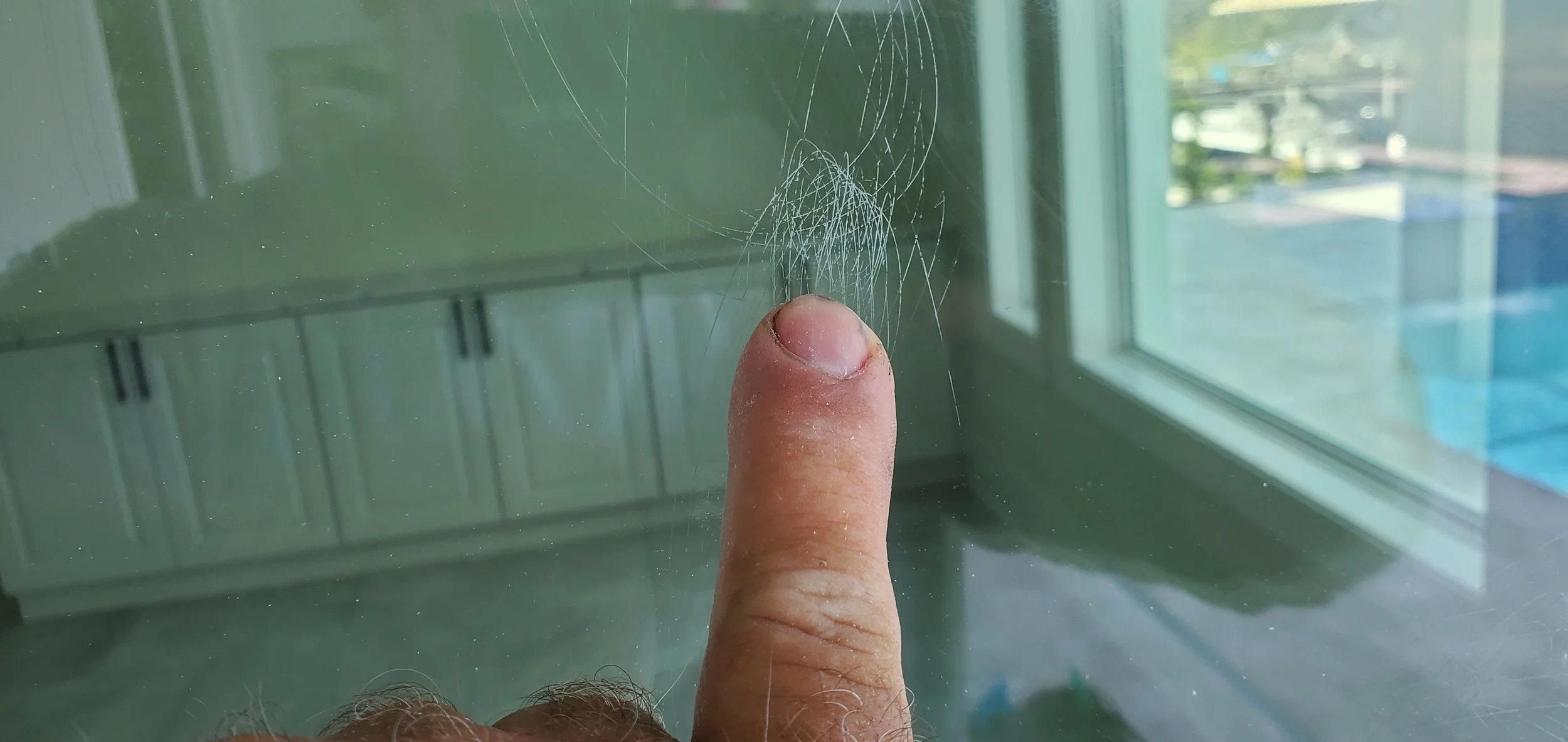 Historic downtown Palmetto home window glass restoration — Glass Restoration Inc. the glass restoration specialists for Manatee County historic neighborhoods