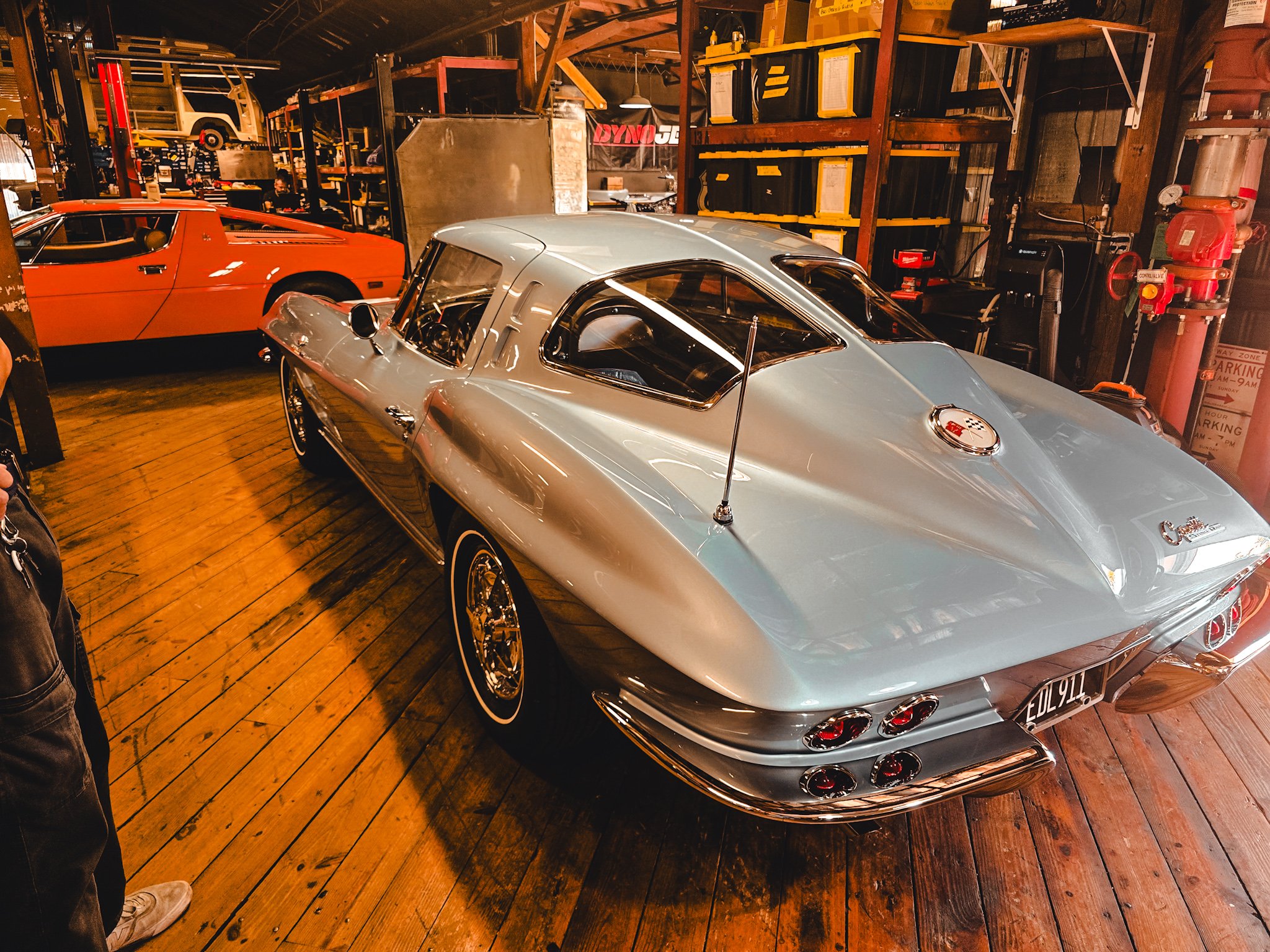 1963 Corvette glass restored by Glass Restoration Inc. for The Creative Workshop, Dania Beach FL