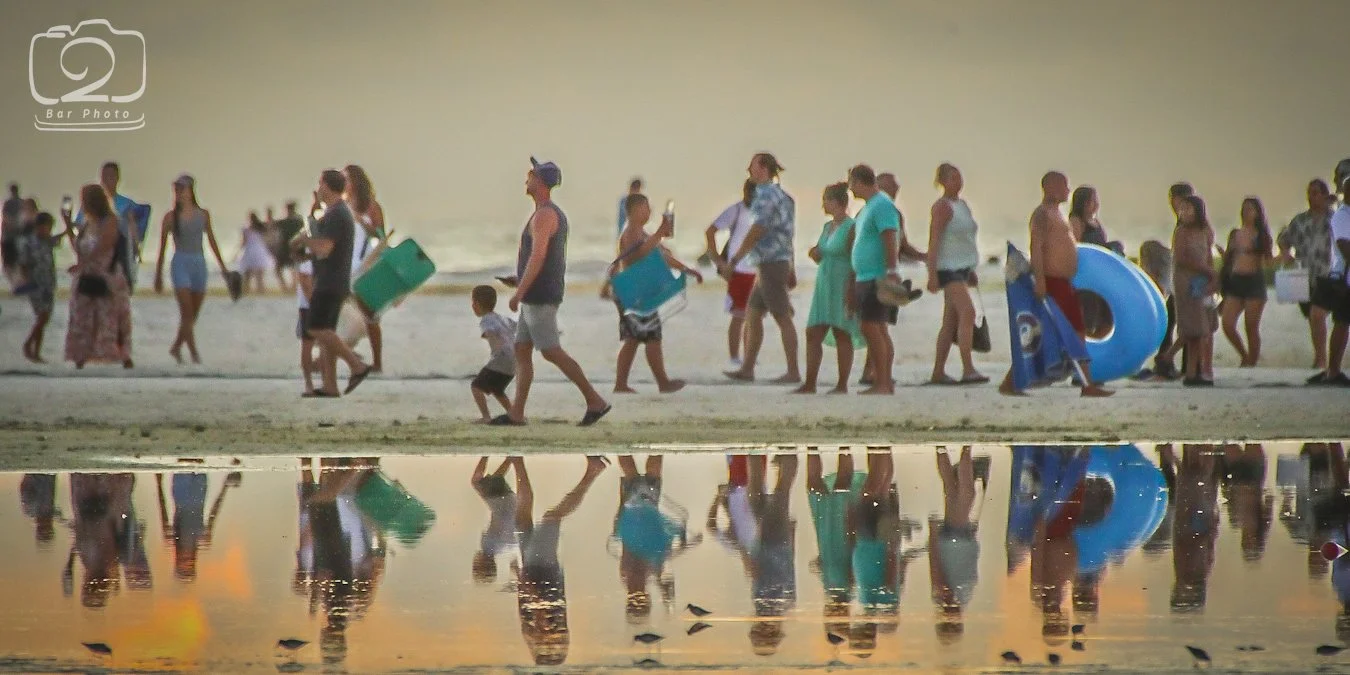 Famous Florida Beach, Spring Break heaven, White sandy beach and beautiful people
