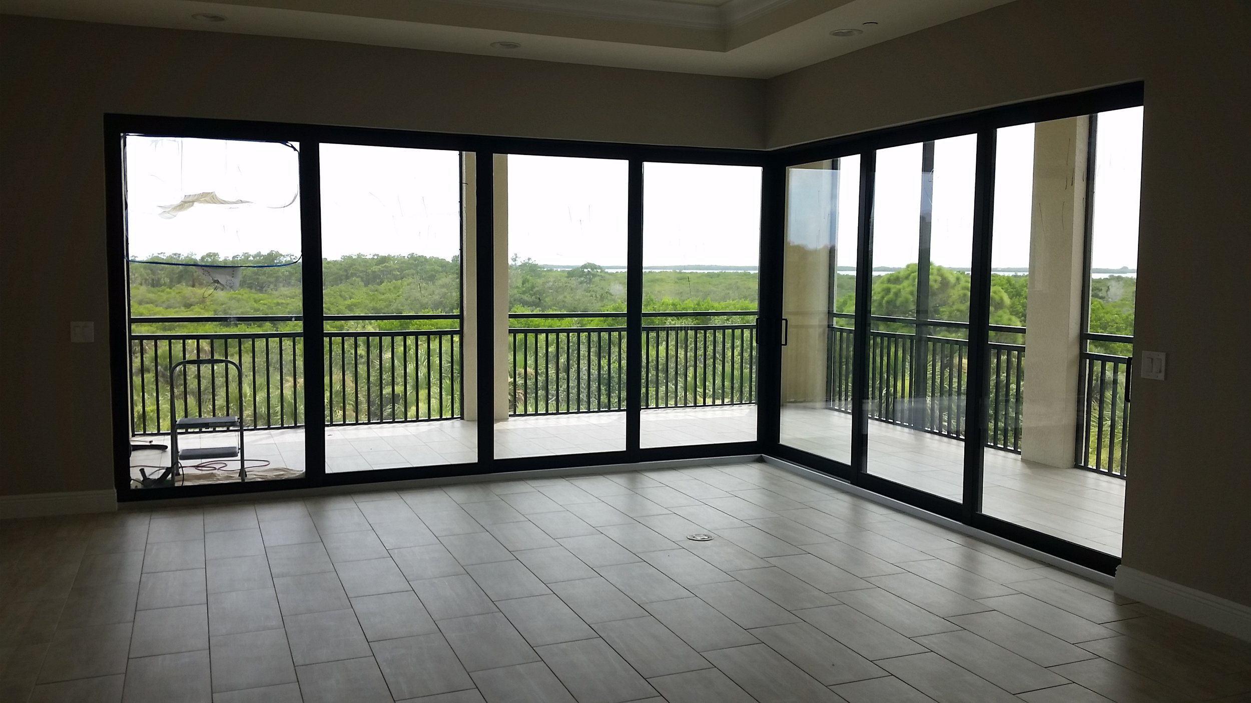 Glass Restoration Inc. completed verified glass restoration work at Esperia South at Bonita Bay and multiple towers at The Colony at Pelican Landing in Bonita Springs, Florida.