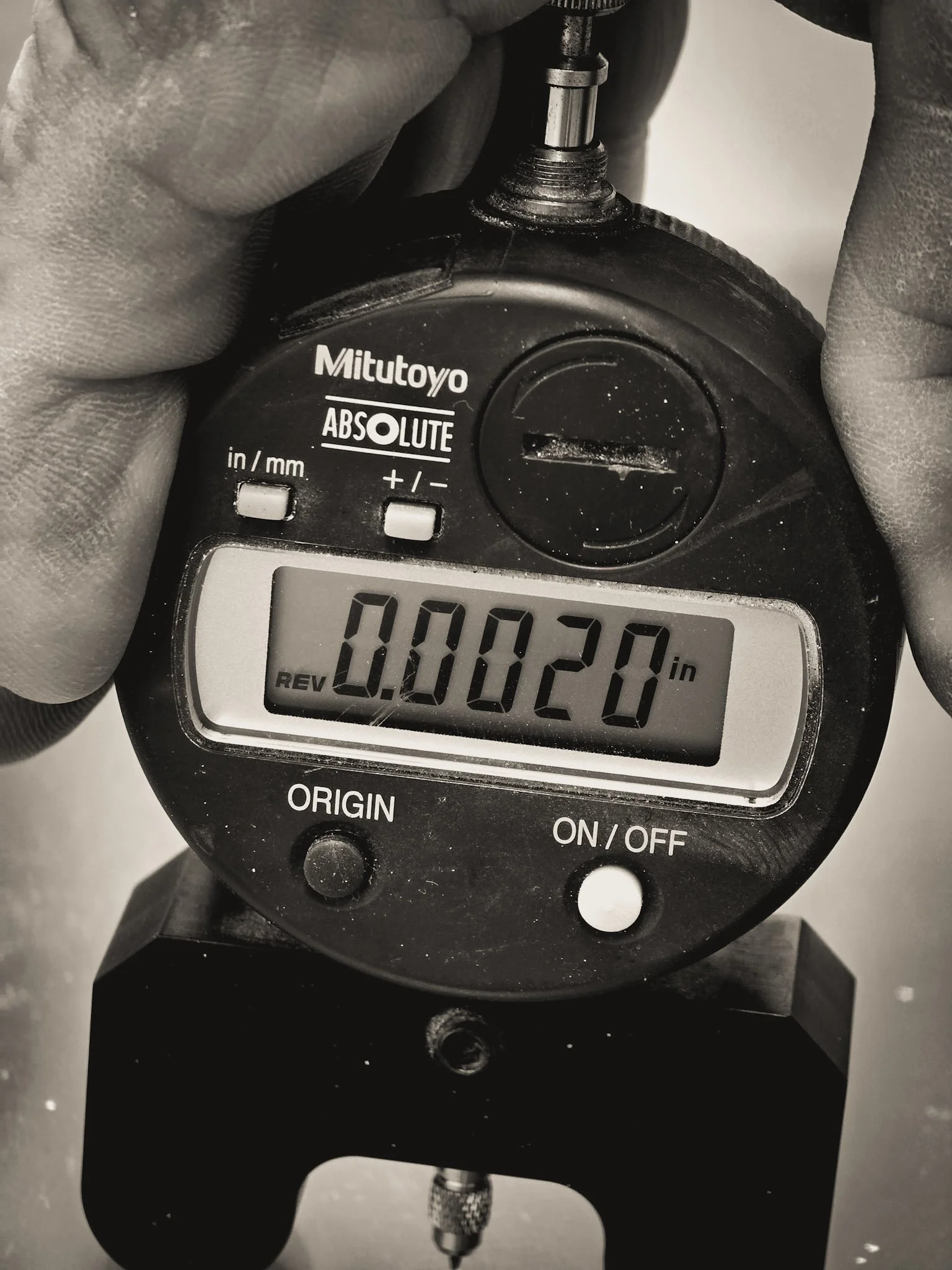 We can measure the depth of a scratch to know if it repairable or not.