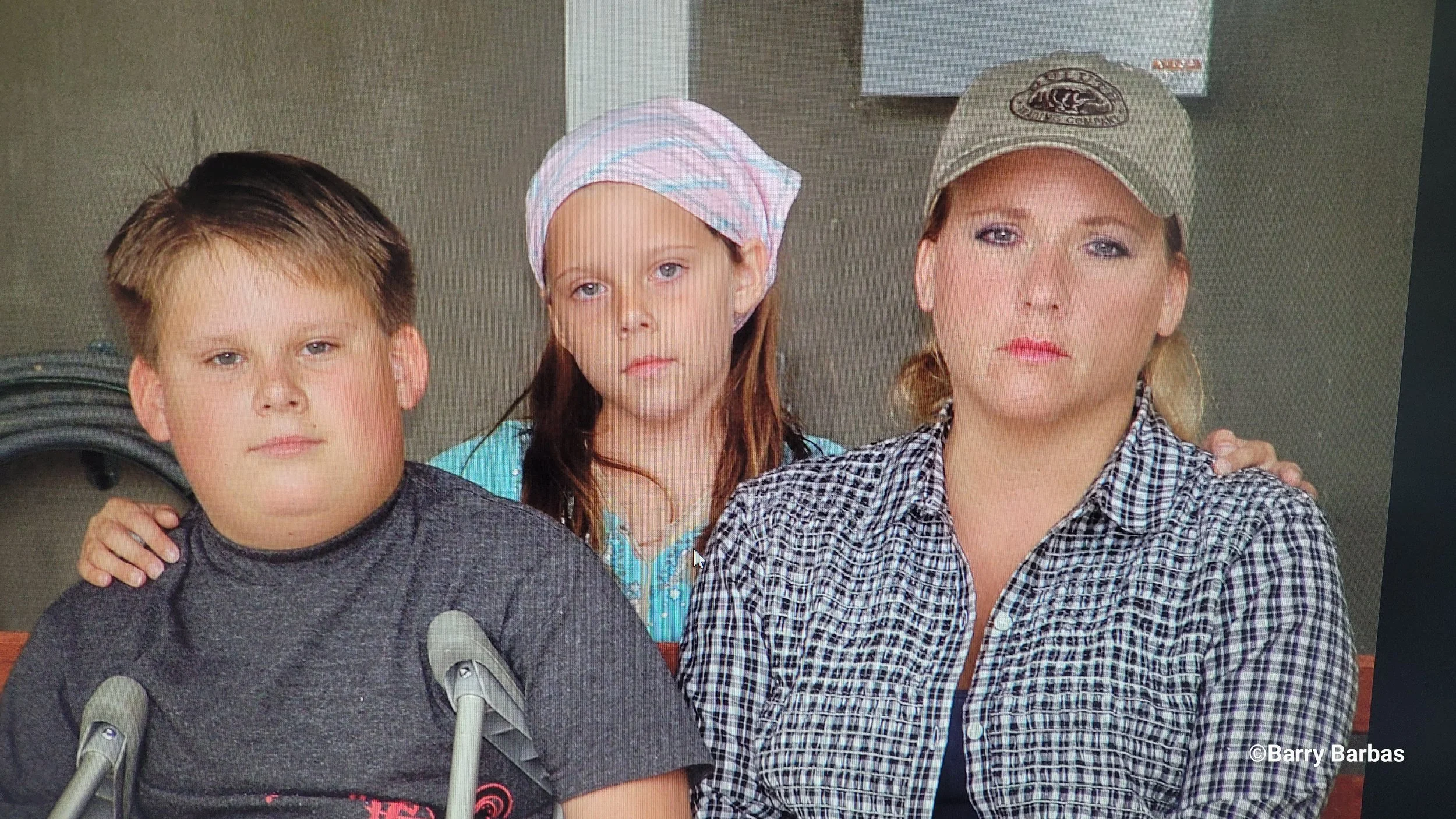 Joyce, Stanton, and Allison Barbas on a family vacation in North Carolina — photographed by founder Barry Barbas