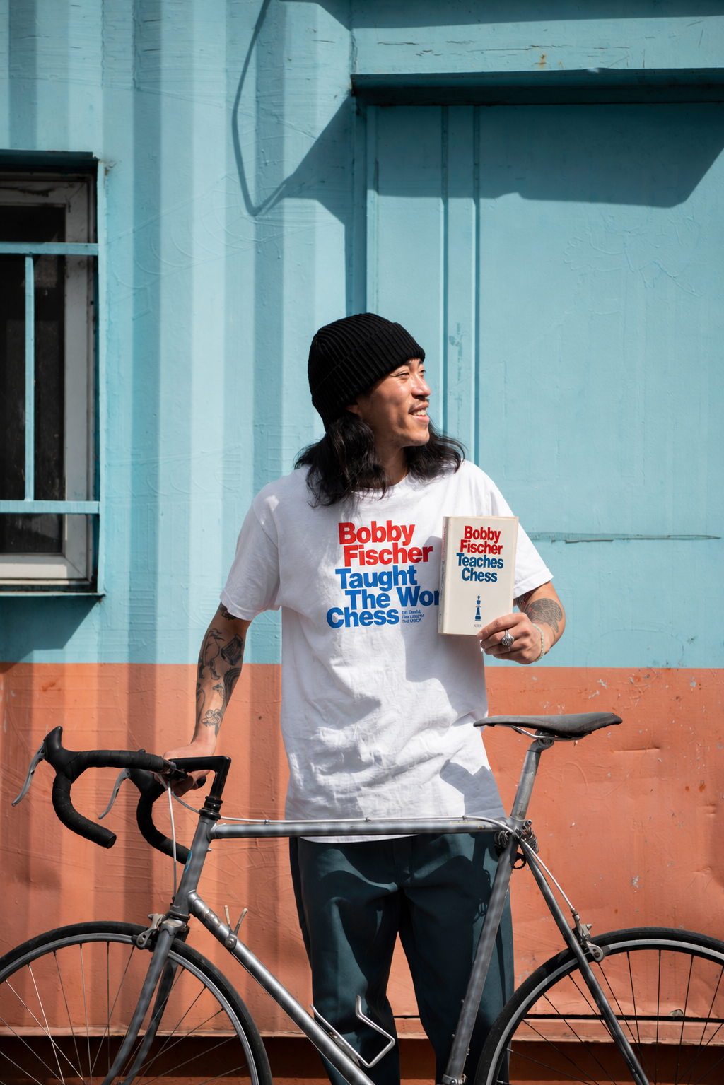 Bobby Teaches Chess - t-shirt