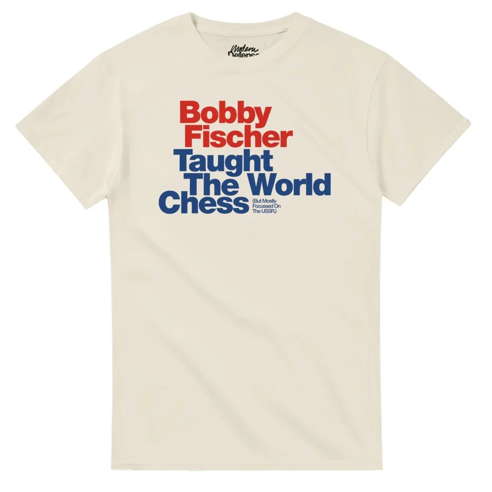 Bobby Teaches Chess - t-shirt