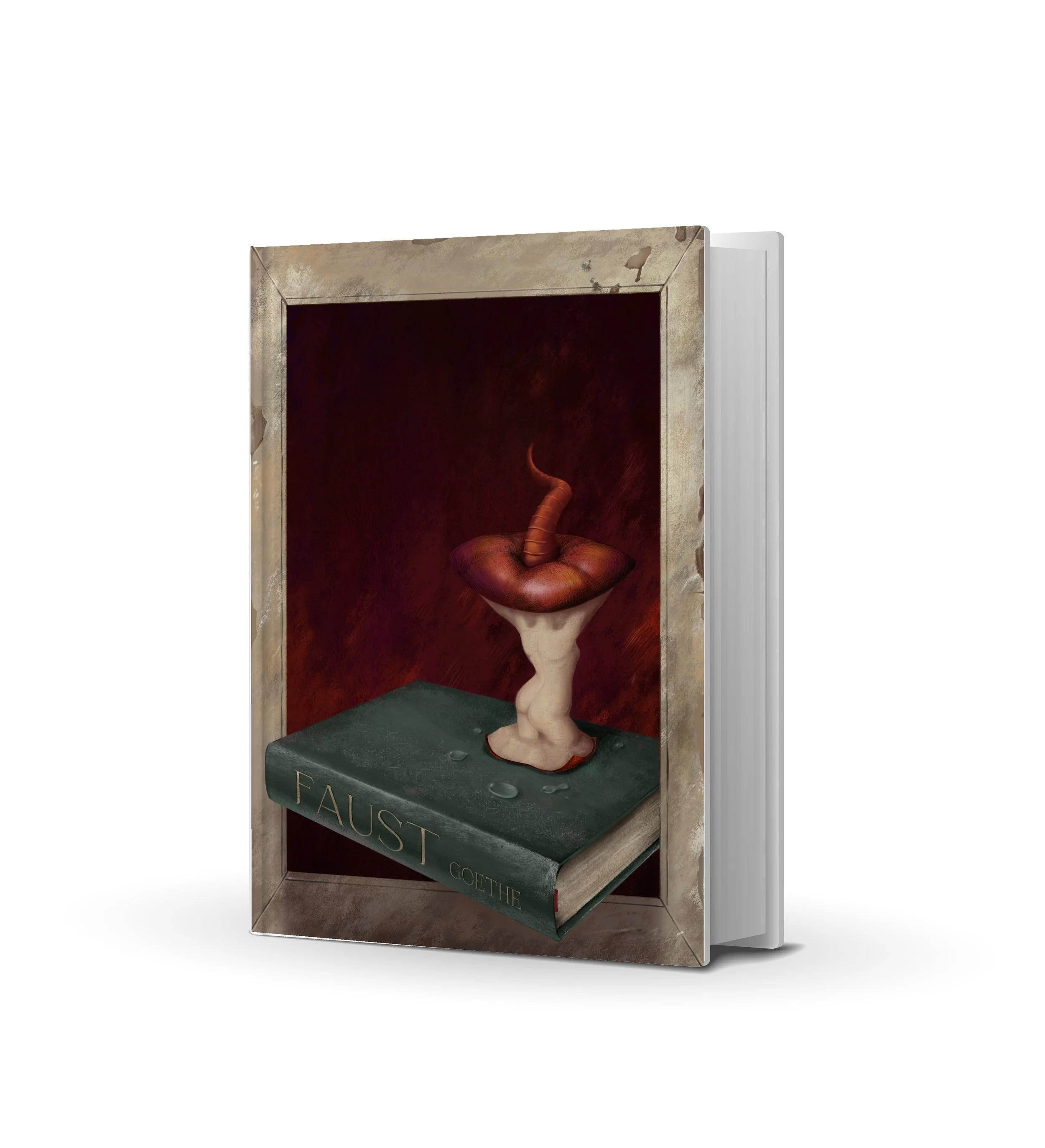 Faust Book Cover Mockup