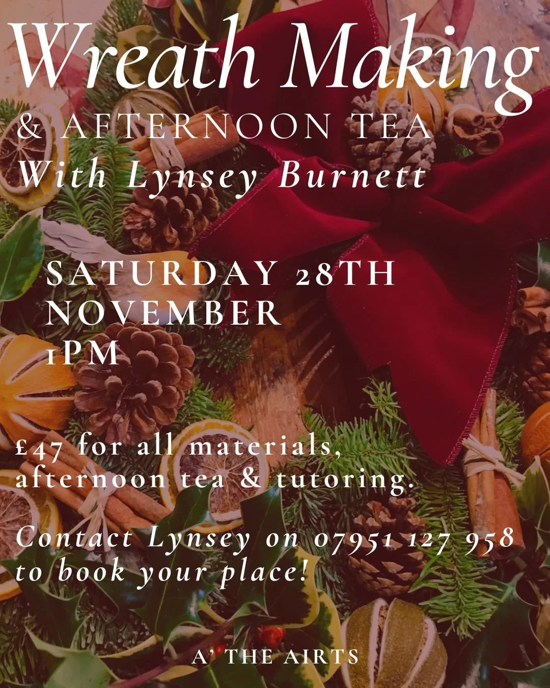 Wreath making class