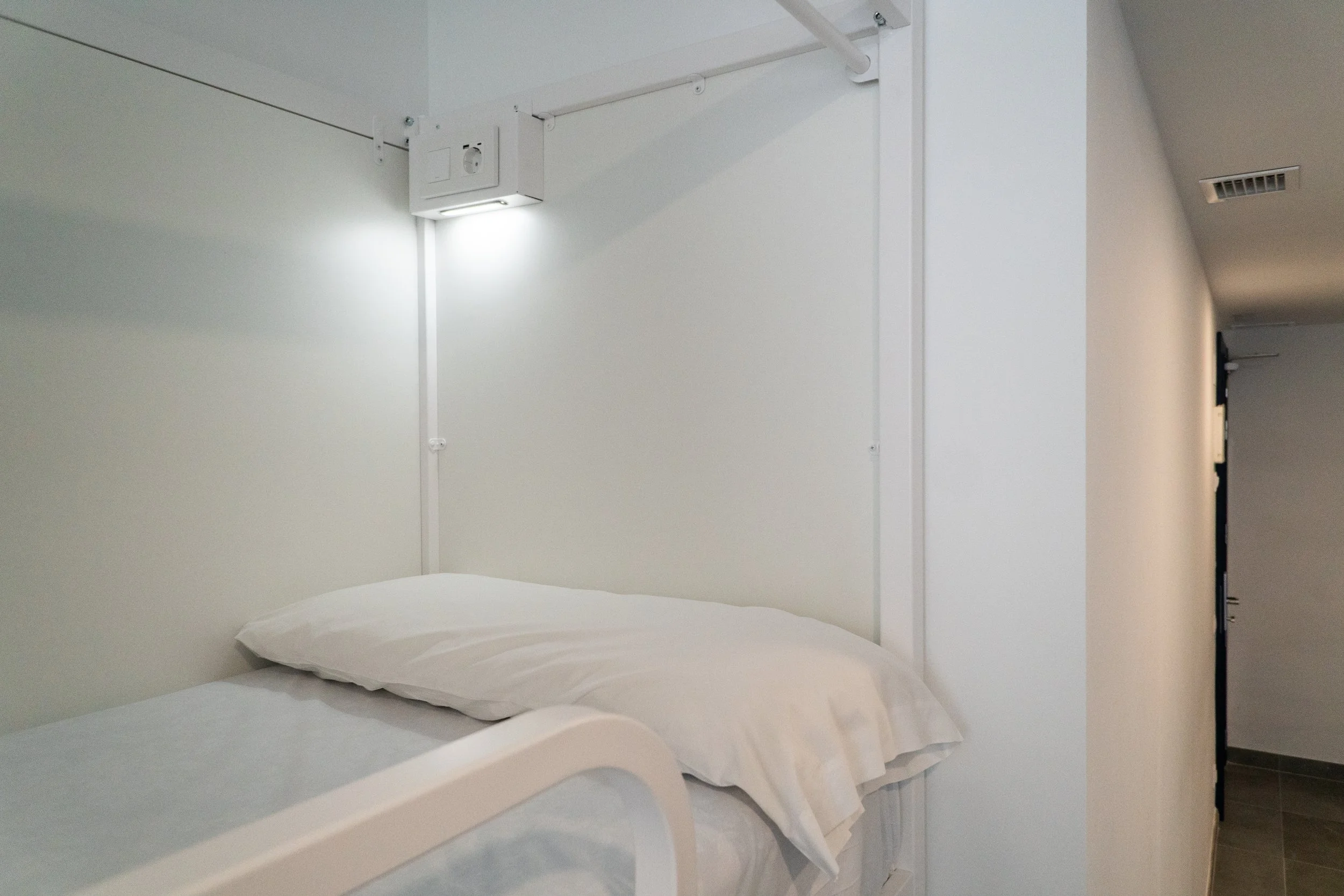Equity Point Barcelona - Sea Hostel - Bed in a 10-bed Dorm - Bunkbeds - Light and socket.jpg