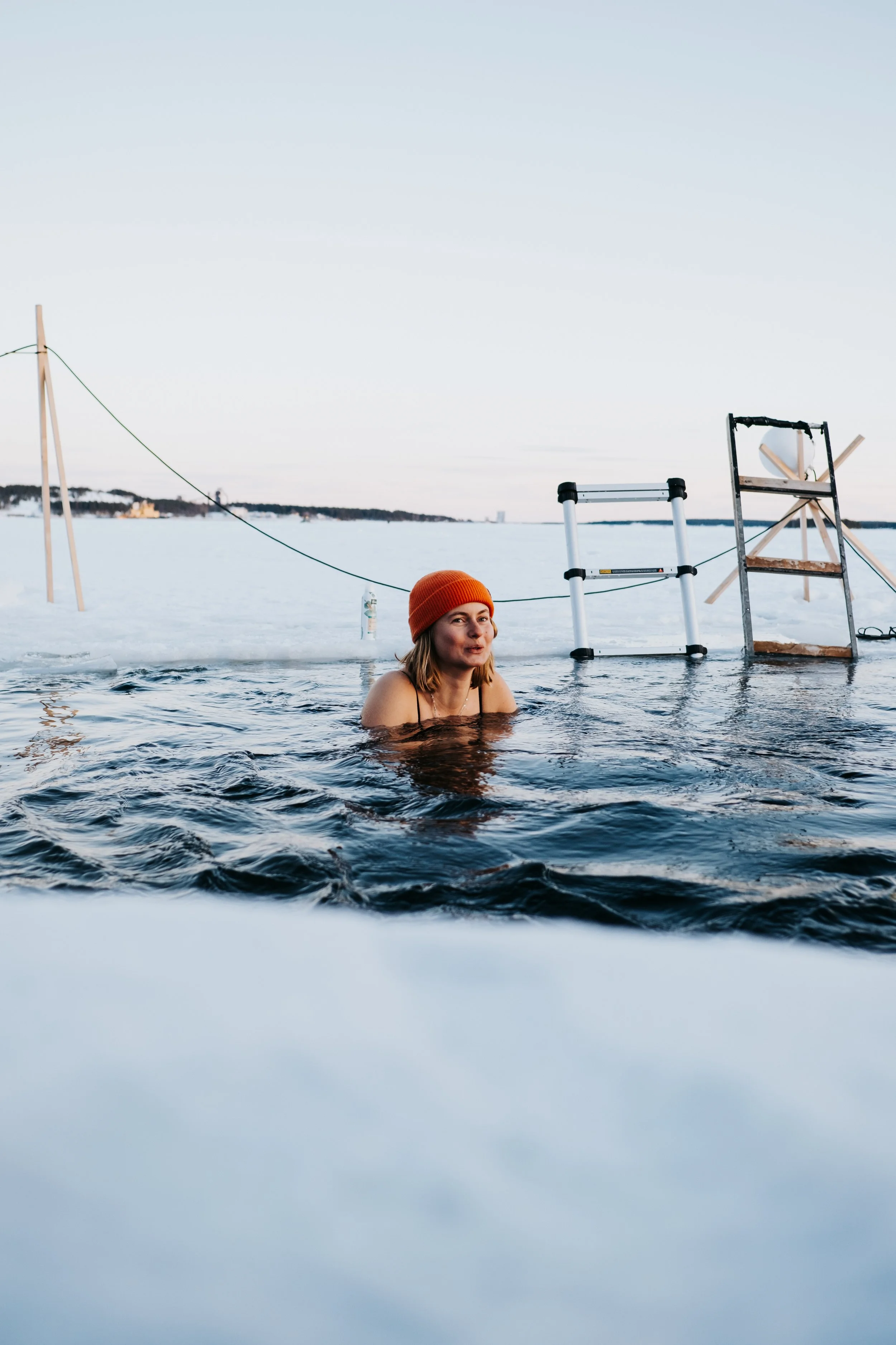 ice swimming and sauna lulea