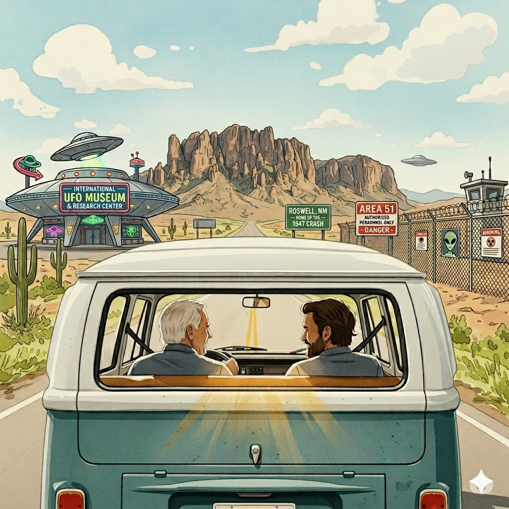 Witless Wanderers: Roswell and Area 51 - Episode 4