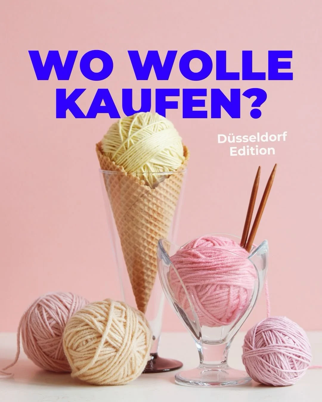 Ich werde immer wieder gefragt, wo man in D&uuml;sseldorf qualitativ hochwertige Wolle kaufen kann. 

Das hier sind 5 L&auml;den, die nicht nur tolle Wolle haben, sondern auch noch nach euren W&uuml;nschen und Vorstellungen hervorragend beraten! 

#w