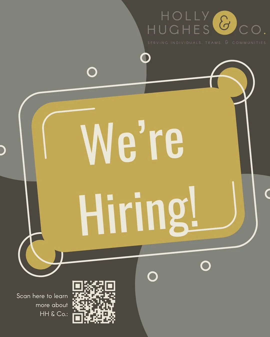 We can&rsquo;t say enough about our recent candidate pools and are still hiring for ECM! 💛