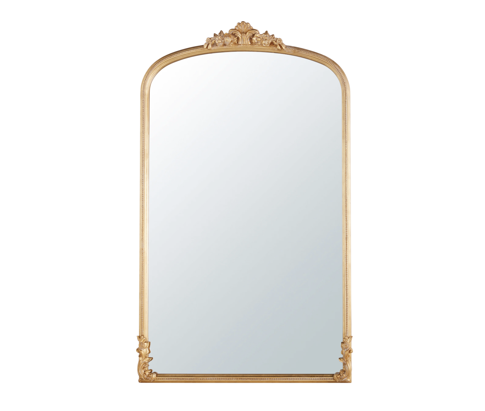 GRAND MIROIR DORÉ ANCIEN