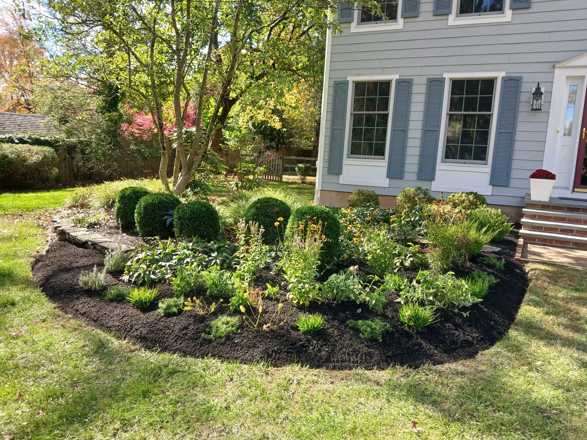 Entryway Plantings - Pennington, NJ
