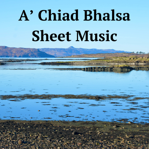 A' Chiad Bhalsa - slow air