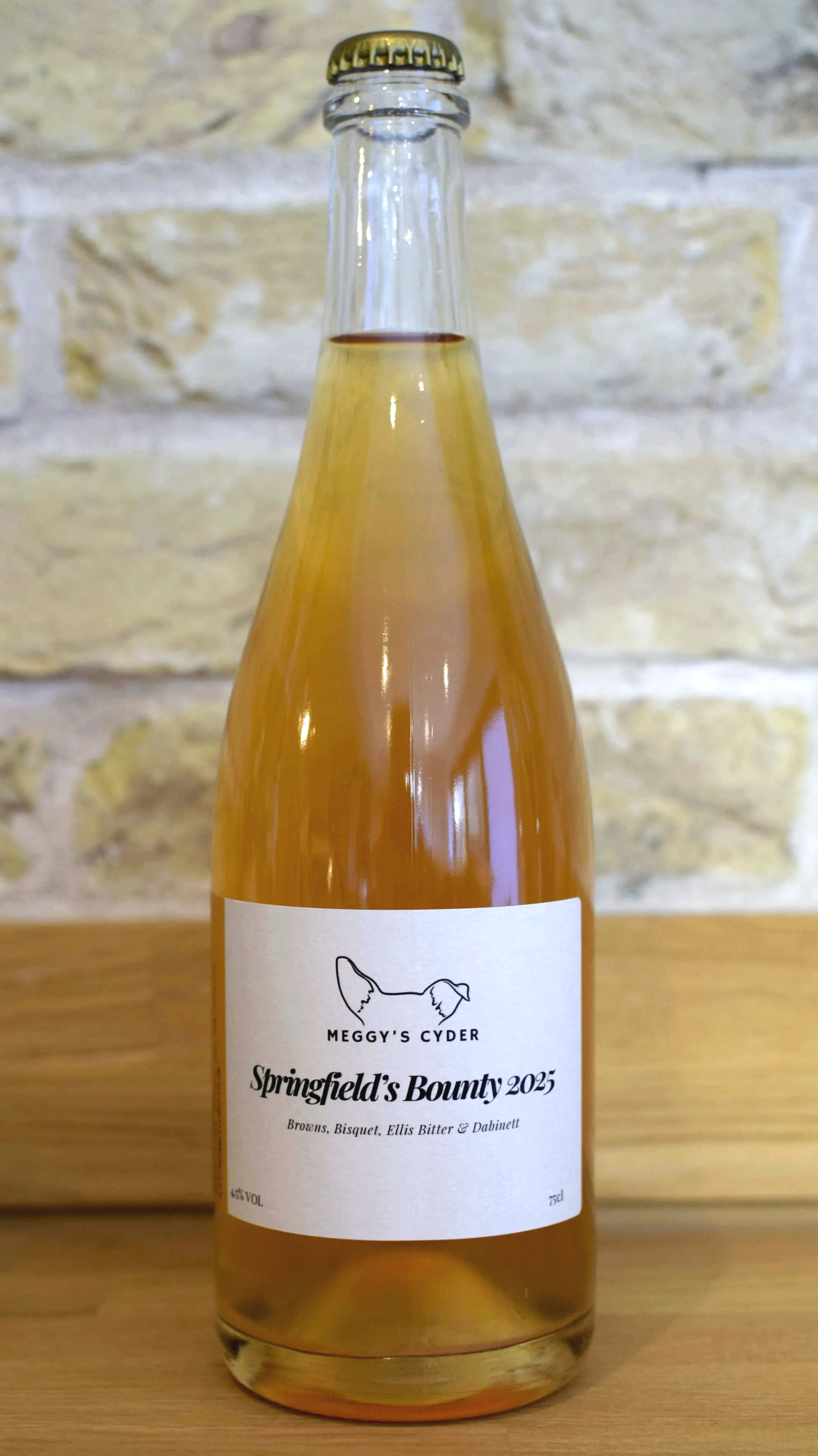 Springfield's Bounty 2025 Rural method Cyder 750ml