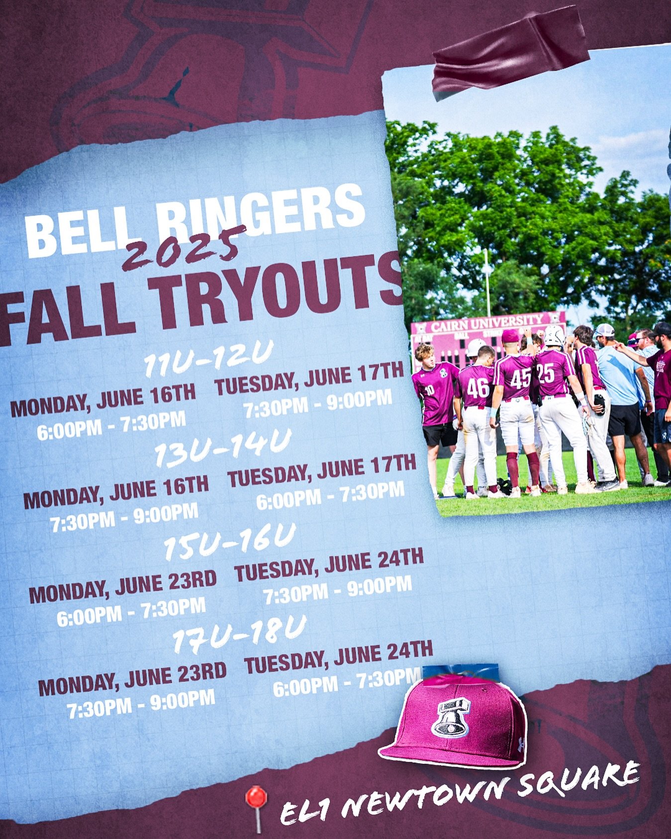 Extra, extra! Read all about it π°
Bell Ringers Fall tryouts are now open for registration! Link in bio to register now!