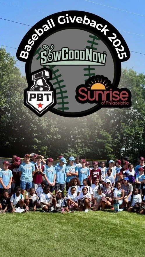 We are incredibly proud of the young men in our program for donating their time, talent and ties to the kids of @sunriseofphila and teach them the game that we love!
A special thank you to our partner @sowgoodnow for helping us with such a great ev