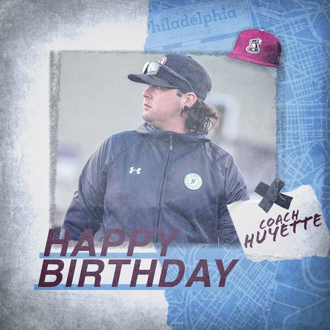 Today we’re wishing 2028 Ringers Coach Huyette a very happy birthday 🎂