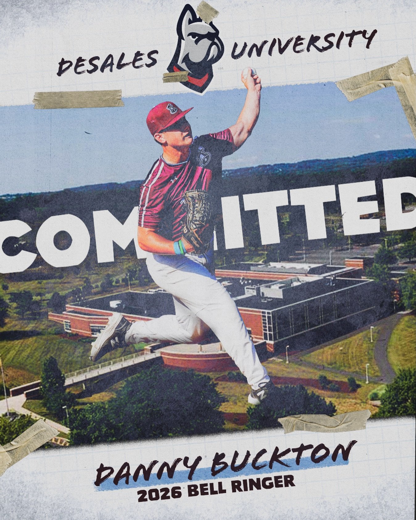 We&rsquo;re excited to congratulate @danny_buckton on his commitment to @dsu_baseball, congrats Danny! 👏