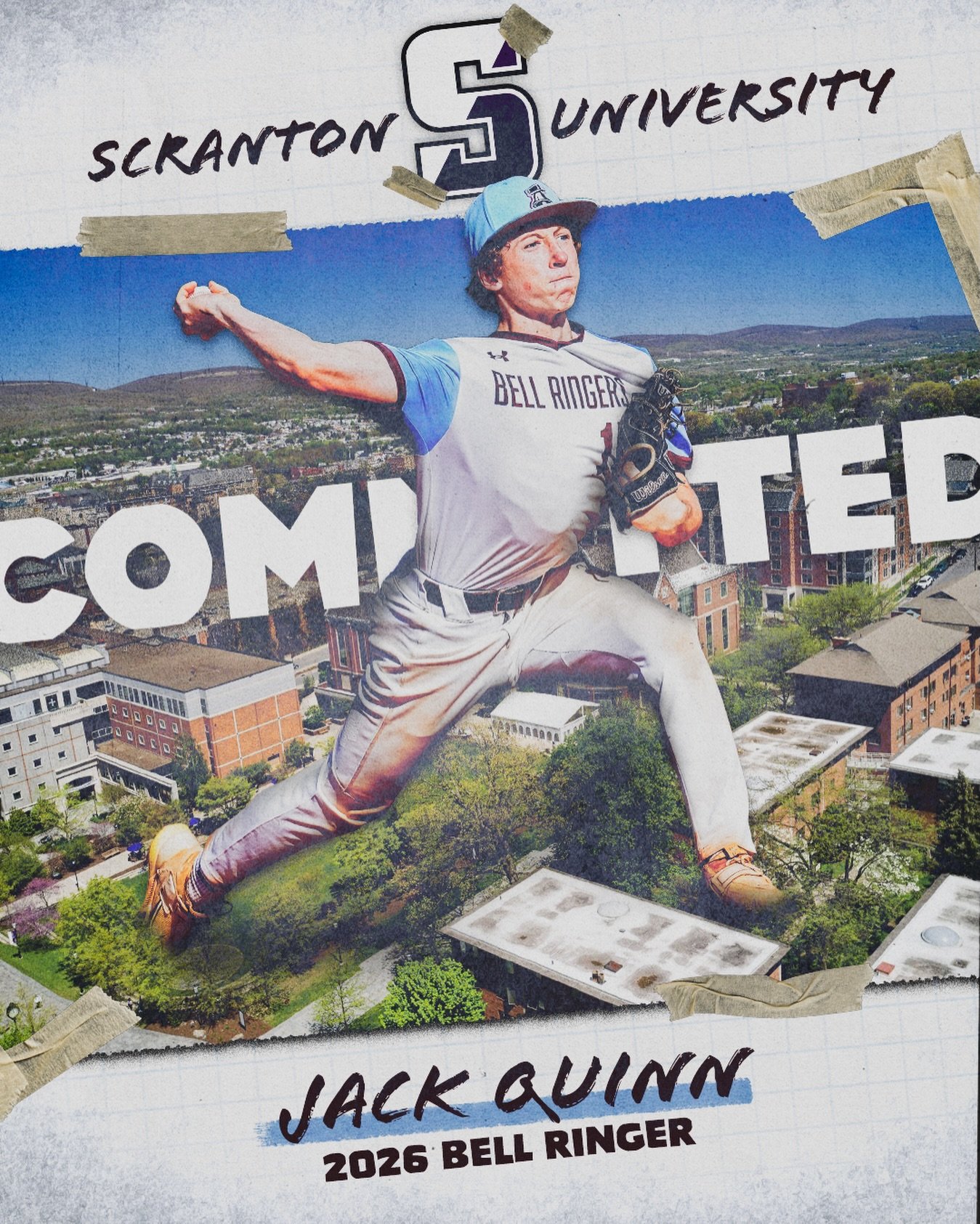 We&rsquo;re stoked to congratulate Jack Quinn on his commitment to @universityofscranton! Congratulations Quinny 👏