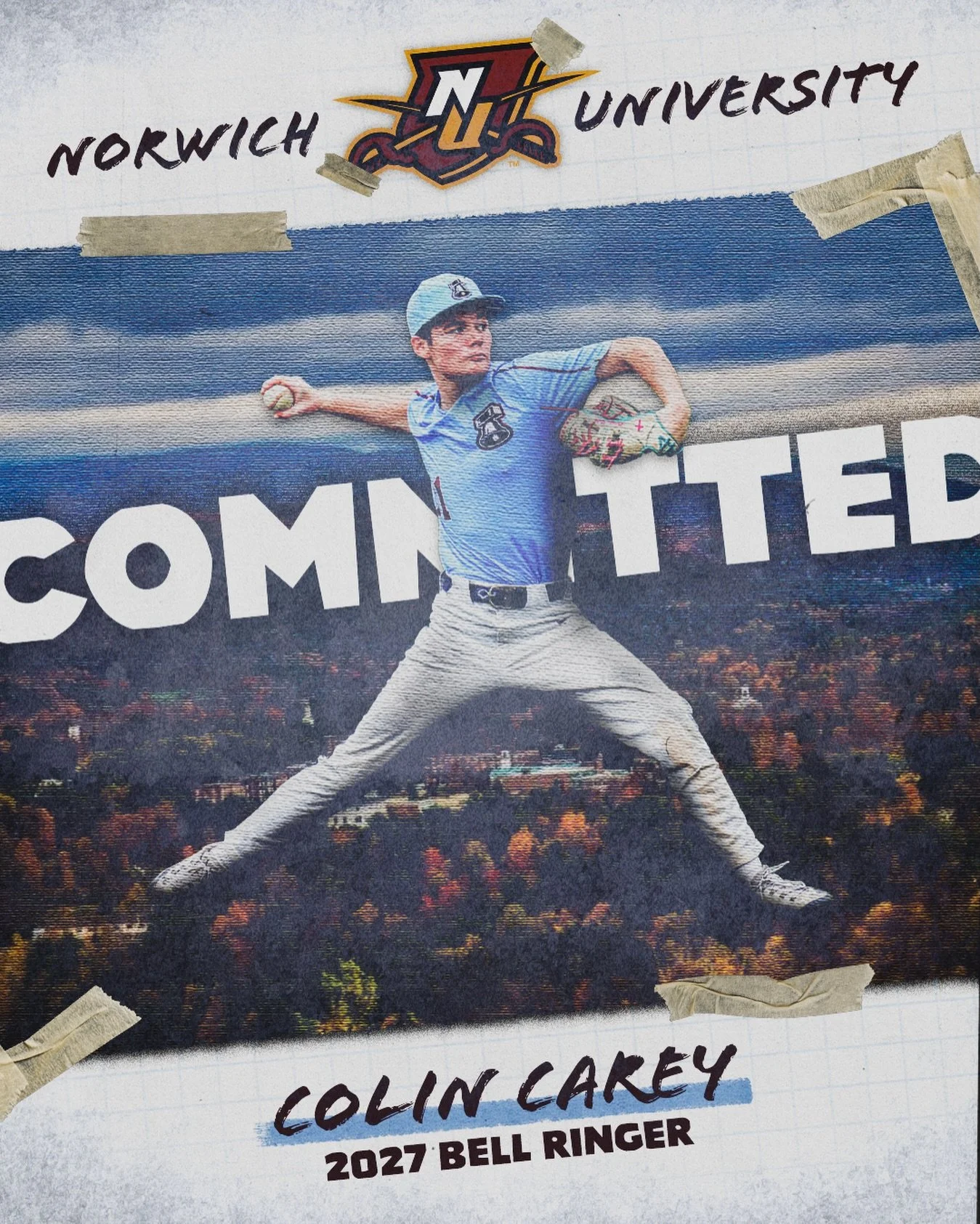 We&rsquo;re stoked to congratulate @colin_carey29 on his commitment to @norwichuniversity, congrats Colin! 👏