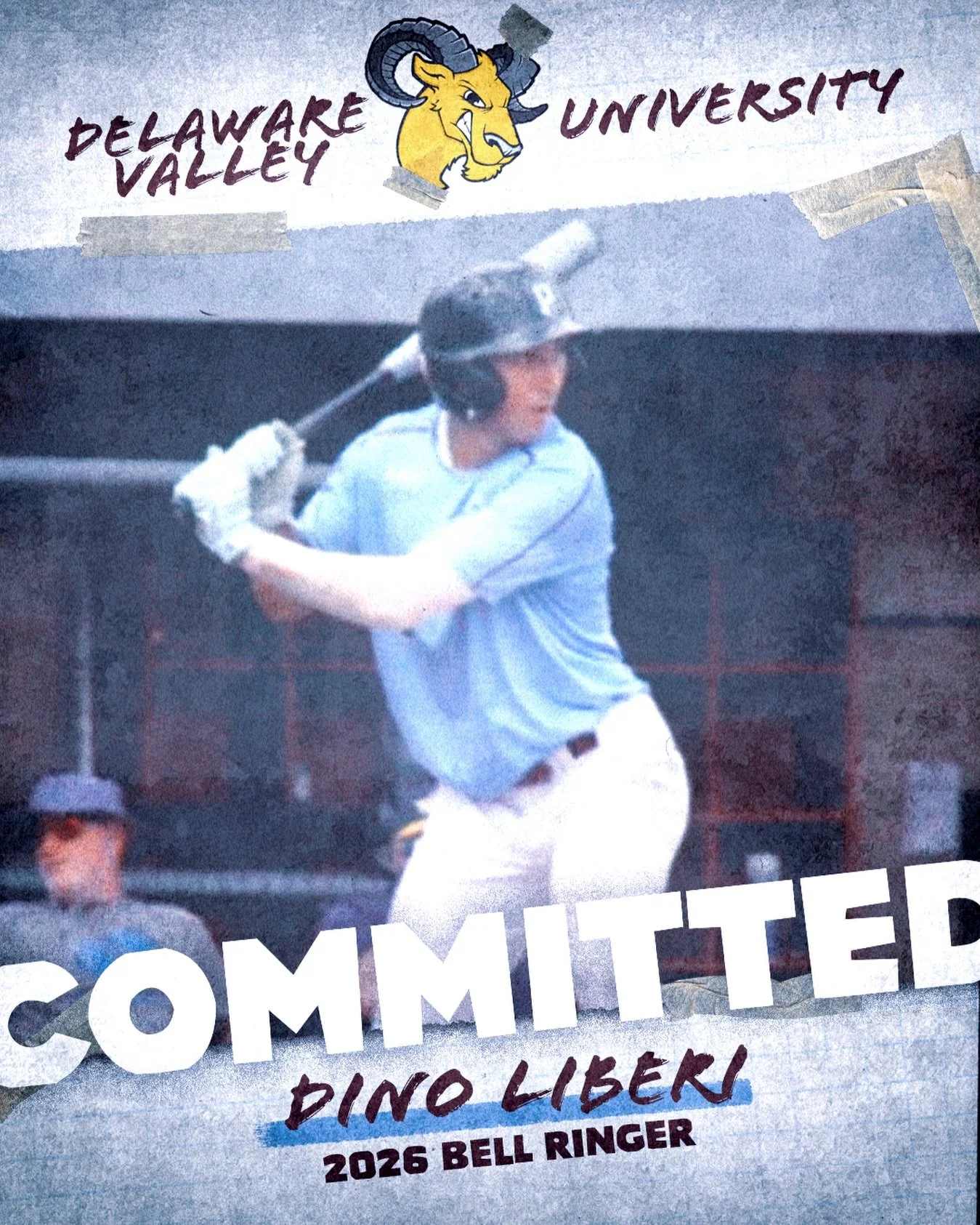 We&rsquo;re excited to congratulate Dino Liberi on his commitment to @delawarevalleyuniversity!Congratulations Dino 👏
